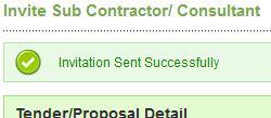 Invitation Sent Successfully — Screen D50