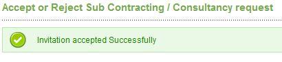Invitation Accepted Successfully — Screen D54