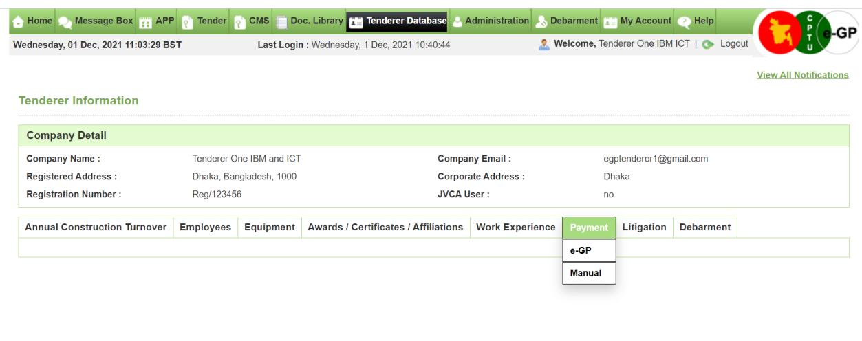 Contract Info ও Payment Info — Screen G65
