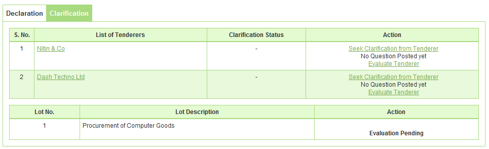 Seek Clarification